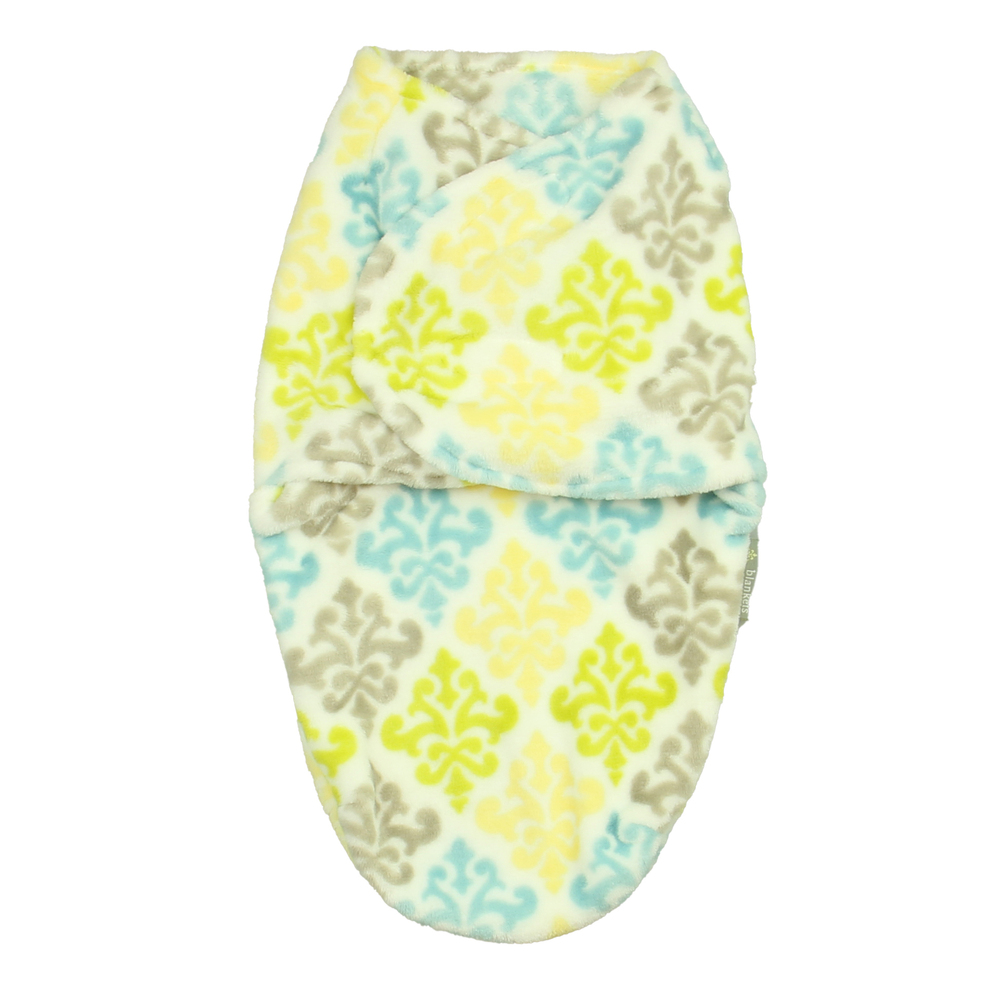 Blankets & Beyond Unisex White | Yellow | Blue Sleepsack size: *0-3 Months